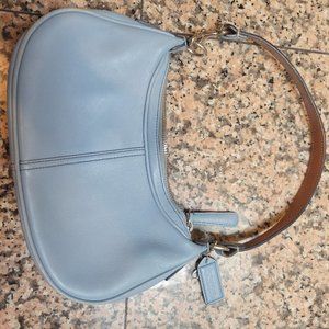 Coach small blue purse